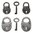 Tim Holtz Idea-Ology Metal Adornments Locks & Keys