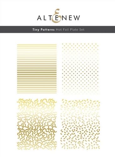 Tiny Patterns Hot Foil Plate Set (4 in 1)