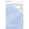 Tonic Studios Pearlescent Cardstock 8.5"X11" - Blue Cashmere