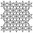 Schablone Starflower Net 6" x 6"