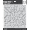 Cling - Geometric City Bold Prints