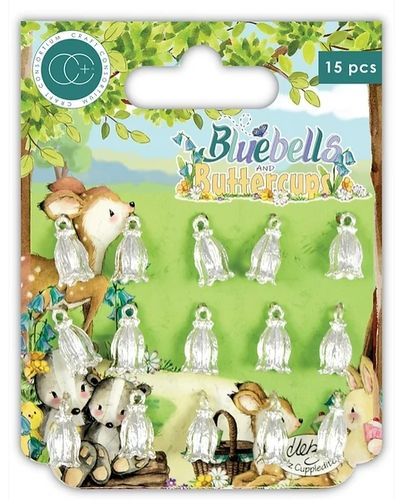 Silver Bluebell - Metal Charms