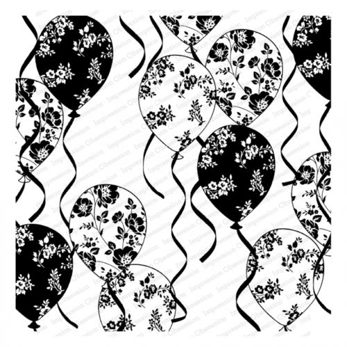 Cover-A-Card Floral Balloons