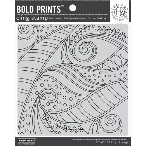 Cling - Swirls and Dots Bold Prints