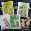 Color Layering Bunny Clear Stamp & Die Combo