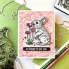 Color Layering Bunny Clear Stamp & Die Combo