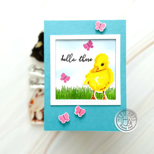 Color Layering Duckling Clear Stamp & Die Combo