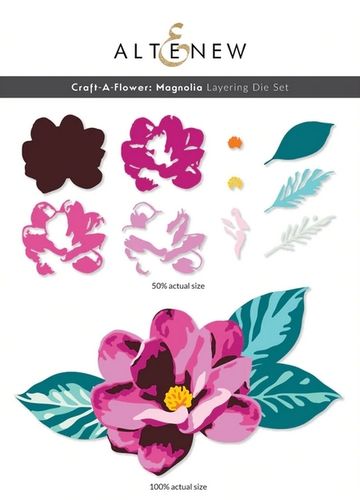 Stanzschablone Craft-A-Flower: Magnolia