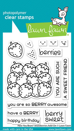 Clear Stamp - How You Bean? Strawberries Add-On