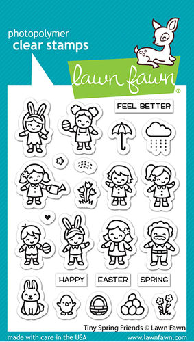 Clear Stamp - Tiny Spring Friends