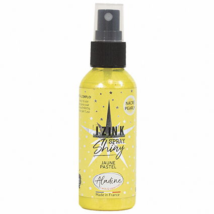 Aladine IZINK Spray Shiny - Pastel Yellow