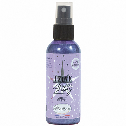 Aladine IZINK Spray Shiny - Pastel Purple