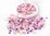 Picket Fence Sequin Mix - Pink Bottlecap Flowers