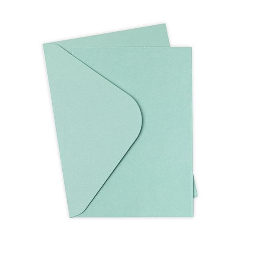 Sizzix Surfacez - Card & Envelope Pack - Eucalyptus