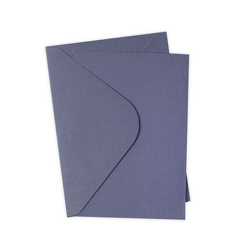 Sizzix Surfacez - Card & Envelope Pack - French Navy