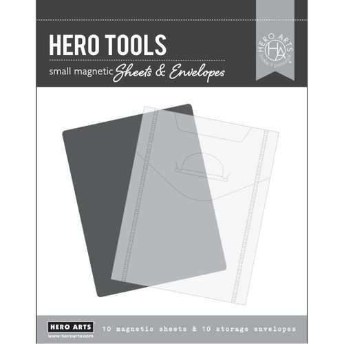 Hero Arts Magnetic Sheets & Storage Envelopes 4"X5" 10/Pkg (small)