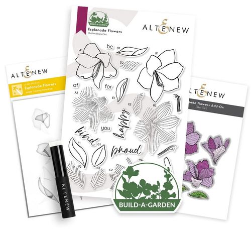 Build-A-Garden: Esplanade Flowers & Add-On Die Bundle