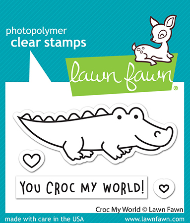 Clear Stamp - Croc My World