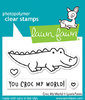 Clear Stamp - Croc My World