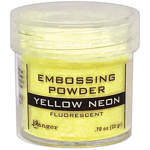 Embossingpulver Yellow Neon