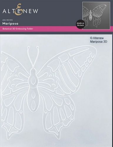 Prägeschablone Mariposa 3D