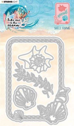 Stanzschablone Take me to the Ocean - Shell Frame