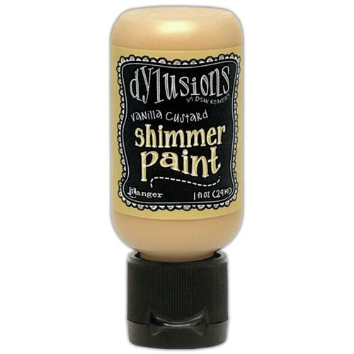 Dylusions Shimmer Paint - Vanilla Custard