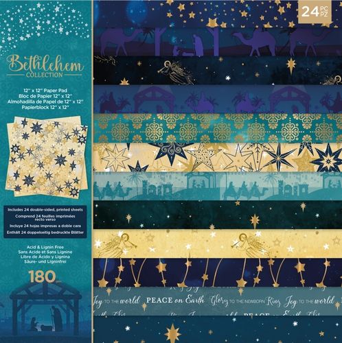 Bethlehem Collection Paper Pad 12" x 12"
