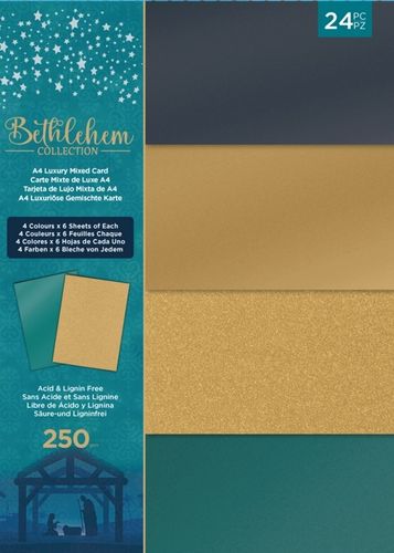 Bethlehem Collection A4 Luxury Mixed Cardstock Pack