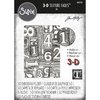 Tim Holtz Texture Fades Embossing Folder - Numbered
