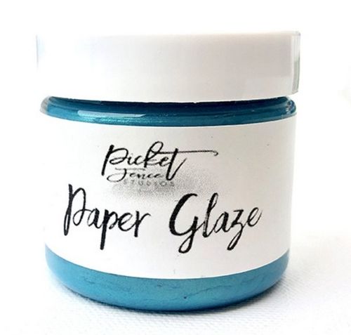 Picket Fence Paper Glaze - Ocean Poppy