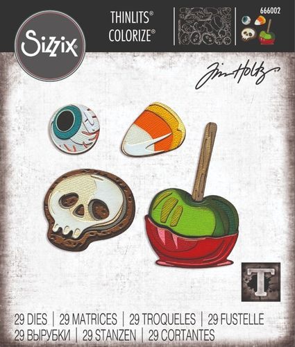 Sizzix Thinlits - Tim Holtz Trick or Treat Colorize