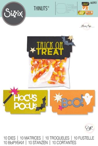 Sizzix Thinlits - Halloween Toppers