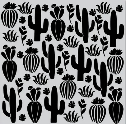 Cling - Cactus Bold Prints