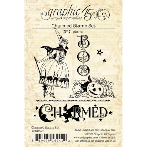 Graphic 45 Clear Set - Charmed