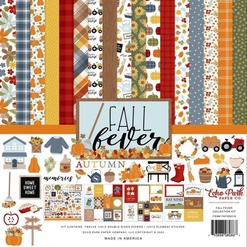 Fall Fever Collection Kit 12"x12"