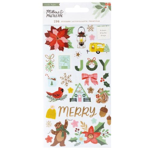Crate Paper Mittens & Mistletoe Sticker Book