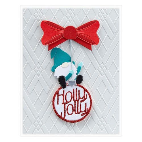 Spellbinders Stanzschablone - Holly Jolly Gnome