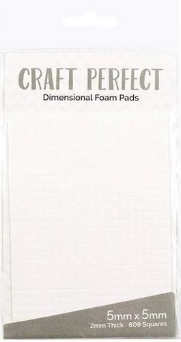 Dimensional Foam Pads White (5mm)