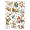 Cosmos Infinity Rice Paper Sheet A4 - Astrological Signs