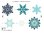 Stanzschablone Layered Snowflakes #2