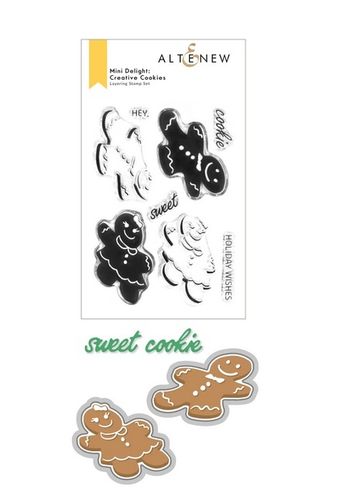 Clear Stamp & Die Set Mini Delight - Creative Cookies