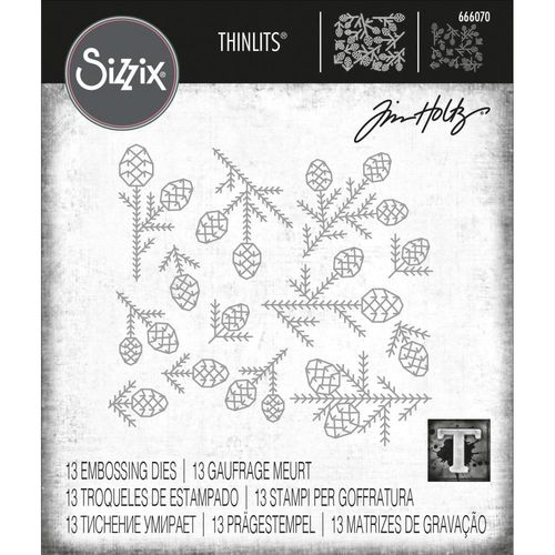 Sizzix Thinlits - Tim Holtz Pine Patterns