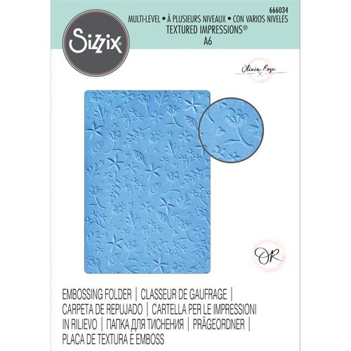 Sizzix 3D Textured Impressions - Drifting Leaves