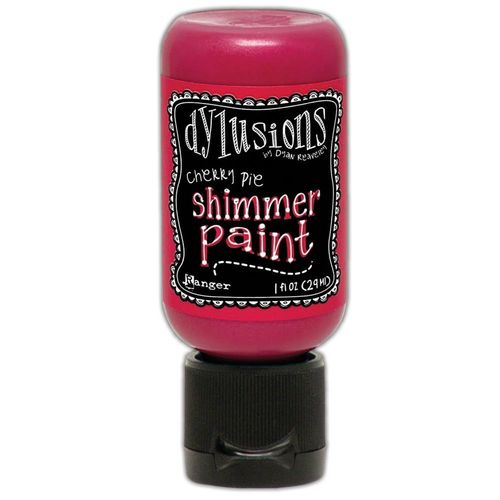 Dylusions Shimmer Paint - Cherry Pie