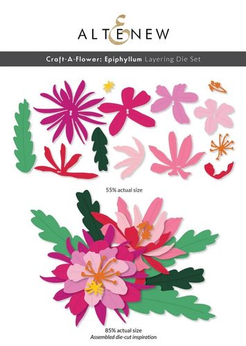 Stanzschablone Craft-A-Flower: Epiphyllum