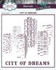 Schablone Andy Skinner - City Of Dreams 7" x 7"