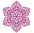 Stanzschablone Christmas Intricate Doily Mandala Star