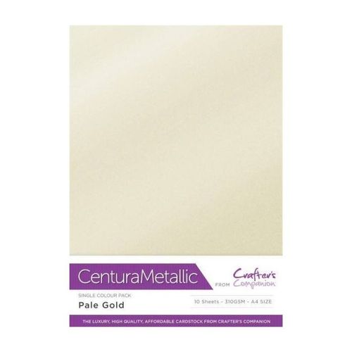Centura Metallic Pearl A4 Pack Pale Gold
