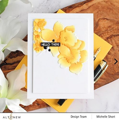 Prägeschablone Daffodil Delight 3D